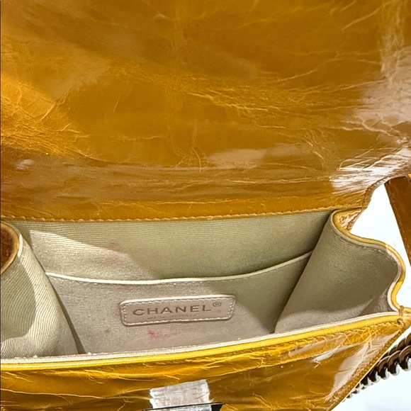Chanel Quilted Gold Mini Bag - Picture 6 of 8